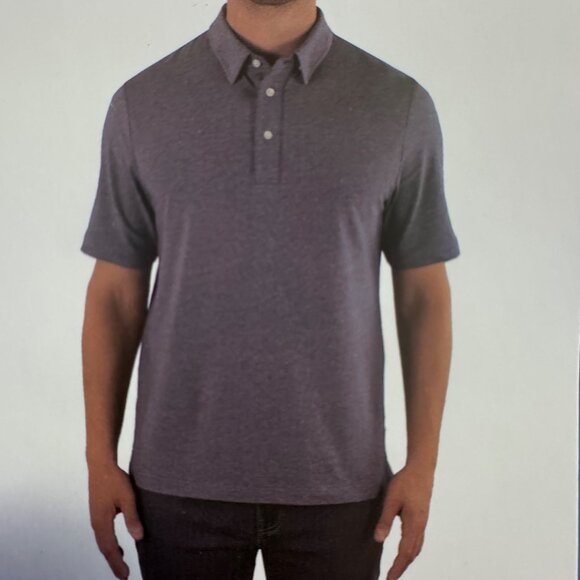 Mens Polo Shirt XXL Blue Jachs New York Pima Cotton Pull Over 2XL - Picture 5 of 9